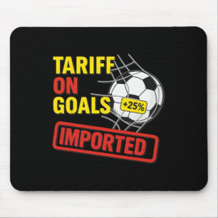 Lustiger Fußballzoll auf Tore 25% importierte Poli Mousepad
