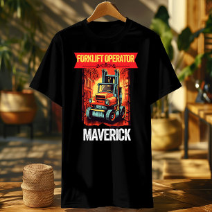 lustiger Gabelstapler-zertifizierter Bediener Fahr T-Shirt