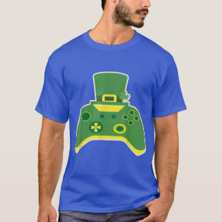 Lustiger Gamer St. Patricks Day für Männer Jungen T-Shirt