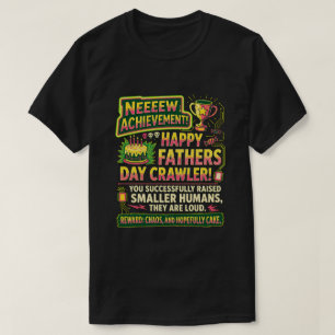 Lustiger Gamer-Vater Erfolg freigeschaltet Vater-T T-Shirt
