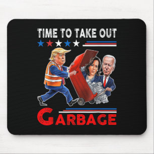Lustiger Garge für Trump 2024 - Zeit, den Garge ra Mousepad