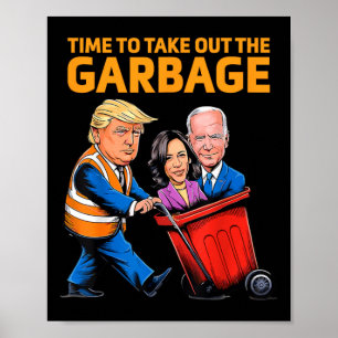 Lustiger Garge für Trump 2024 - Zeit, den Garge ra Poster