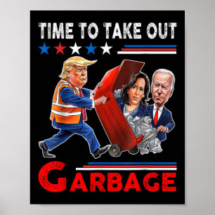 Lustiger Garge für Trump 2024 - Zeit, den Garge ra Poster
