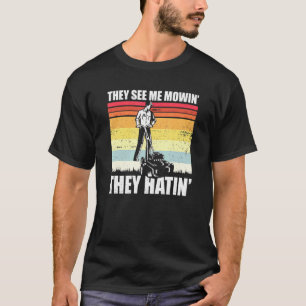 Lustiger Gärtner Kultivator Hofreinigung Hinterhof T-Shirt