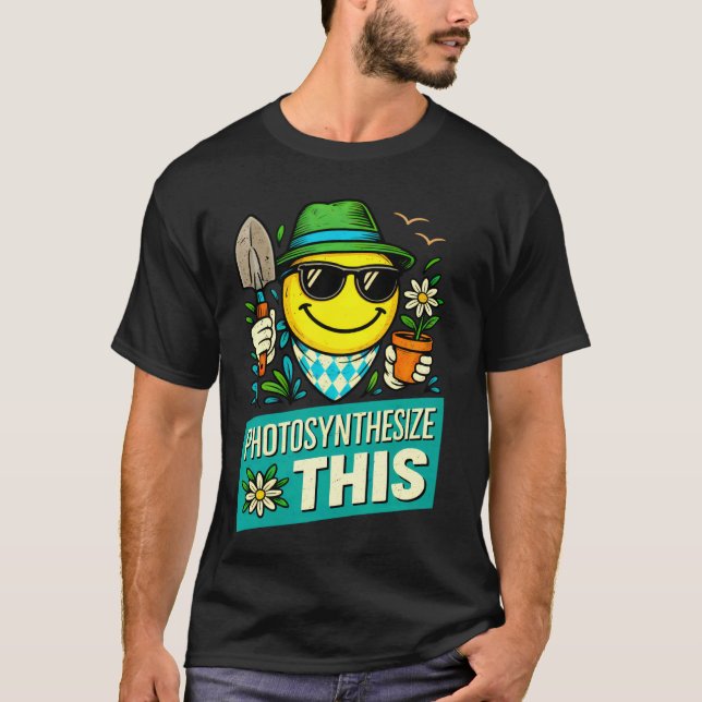 Lustiger Gärtner T-Shirt (Vorderseite)