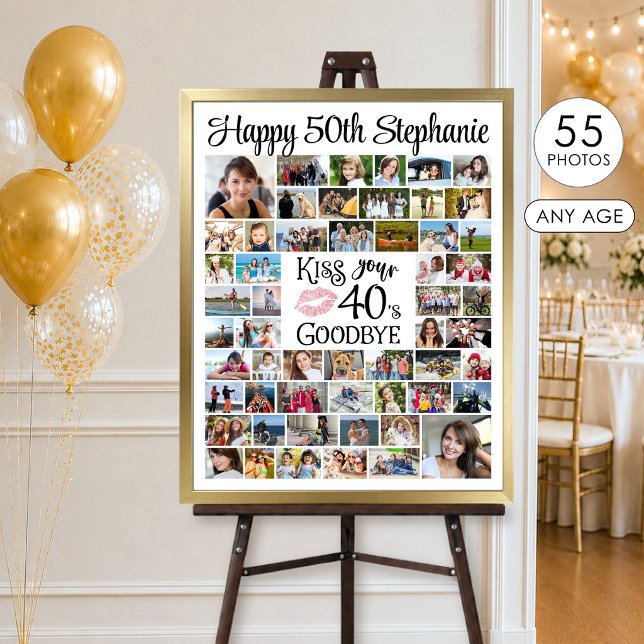 Lustiger Geburtstag 55 Fotos Küsse Deinen Jahrzehn Poster (Von Creator hochgeladen)