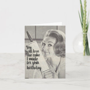 Lustiger Geburtstag. Button gefährlich werden. Karte