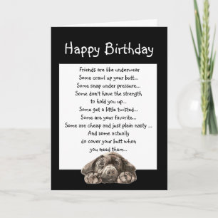 Lustiger Geburtstag für einen Freund, der deinen R Karte