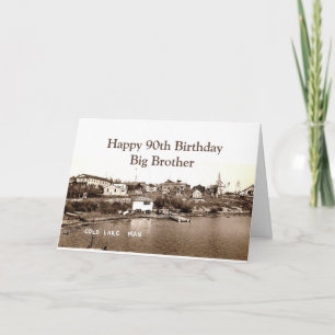 Lustiger Geburtstag großer Bruder Karte