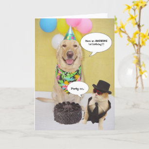 Lustiger Geburtstag Karte