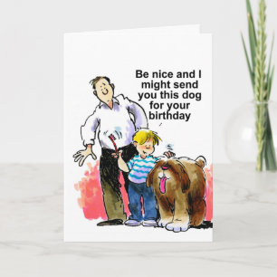 lustiger geburtstag karte