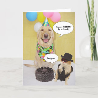Lustiger Geburtstag Karte
