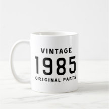 Lustiger Geburtstag Vintage 1985 Originalteile Tas