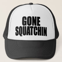 Lustiger GEGANGENER SQUATCHIN HUT - spezielle