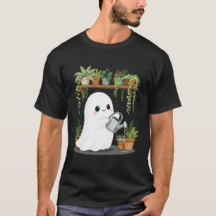 Lustiger Geist bewässert Pflanzen Gruselige Saison T-Shirt