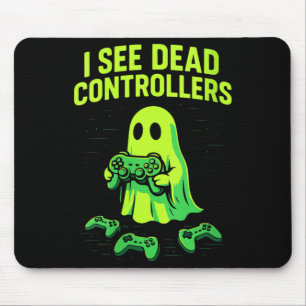 Lustiger Geist Gamer Halloween Humor Video für Fra Mousepad