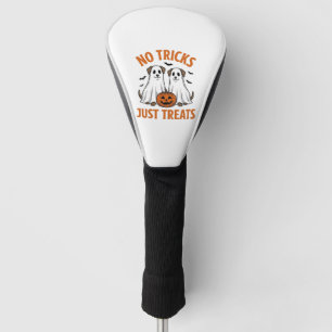 Lustiger Geist-Hund Halloween Keine Tricks, nur Le Golf Headcover