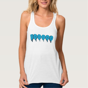 lustiger Geistertext Tank Top