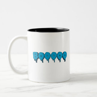 lustiger Geistertext Zweifarbige Tasse