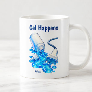 Lustiger Gel passiert Sonographer Personalisiert Kaffeetasse