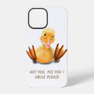 Lustiger gelber Enten-iPhone-Hülle - Anpassbar iPhone 12 Pro Hülle
