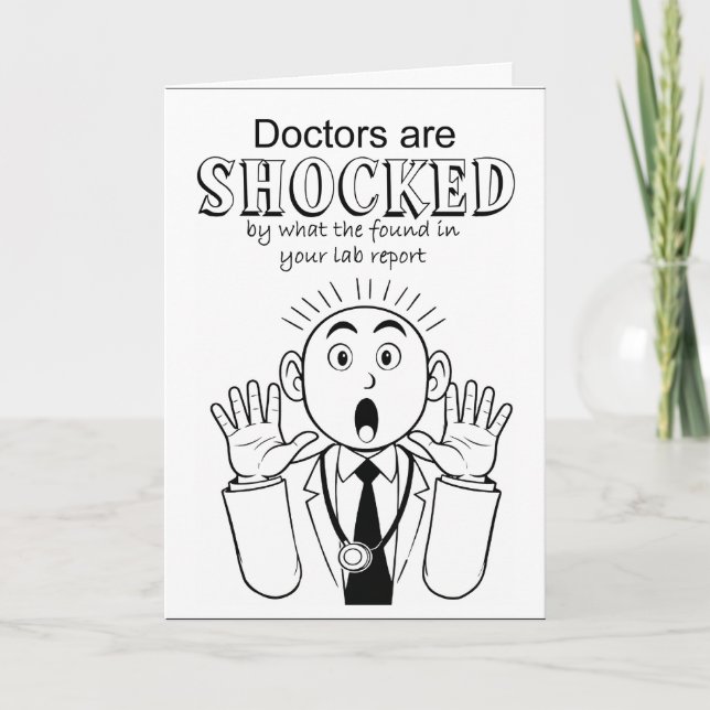 Lustiger Genesungswunsch für einen Bierliebhaber Karte (Vorderseite)