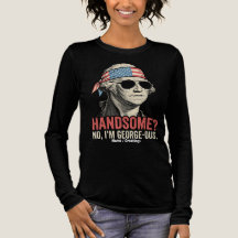 Lustiger George Washington George-ous Retro Patrio