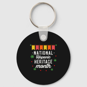 Lustiger Geschenk zum National Hispanic Heritage M Schlüsselanhänger