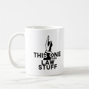Lustiger Gesetz-Kaffeebecher Vintage - Rechtsanwal Kaffeetasse
