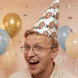 Lustiger GesichtspersonalFoto-Partyhut Partyhütchen