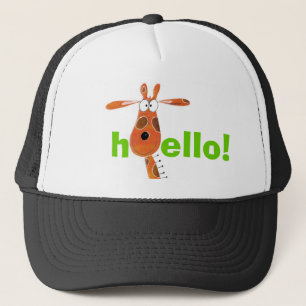 Lustiger Giraffen-Hut Truckerkappe