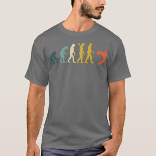 Lustiger Gitarrist Gitarre Evolution Mann Vintage T-Shirt