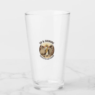 Lustiger Glaube Auferstehungshöhle Vintage-Stich-S Glas