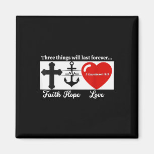 Lustiger Glaube Hoffnung Liebe Jesus Christliches Magnet