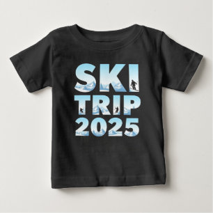 Lustiger glücklicher Groundhog Day 2025 Baby T-shirt