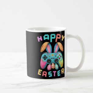 Lustiger glücklicher Osterhase Spielcontroller Gam Kaffeetasse