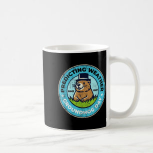 Lustiger glücklicher Tag des Murmeltieres 2. Febru Kaffeetasse