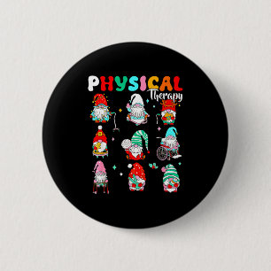 Lustiger Gnom Physiotherapie Pt Physiotherapeut C Button