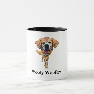 Lustiger Golden-Retriever-Becher Tasse