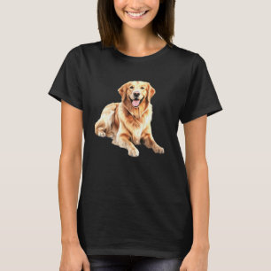 Lustiger Golden Retriever Guter Junge T-Shirt
