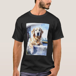 Lustiger Golden Retriever Tierarzt Hundetrainer Ve T-Shirt