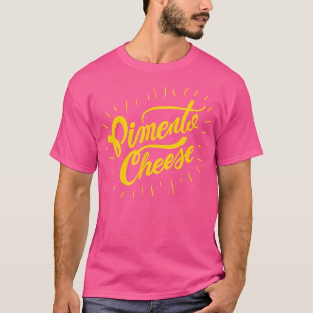 Lustiger Golf Pimento Käse T-Shirt (Vorderseite)