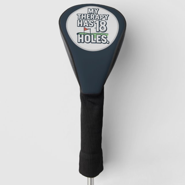 Lustiger Golf-Spruch für Golfer  Golf Headcover (Vorderseite)