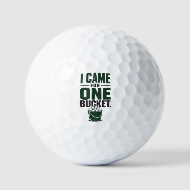 Lustiger Golf-Spruch für Golfer  Golfball (Vorderseite)