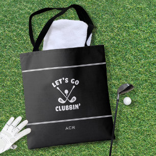 Lustiger Golf-Spruch Modern Schwarz