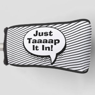 Lustiger Golf-Vater Humor Pop-Art-Comic-Filmzitat Golf Headcover