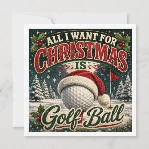 Lustiger Golf-Weihnachtsspruch für Golfer