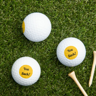 Lustiger Golfball