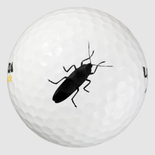 Lustiger Golfball-Insekten-Witz Golfball