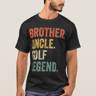 Lustiger Golfer Bruder Onkel Golf Legende Vintage  T-Shirt